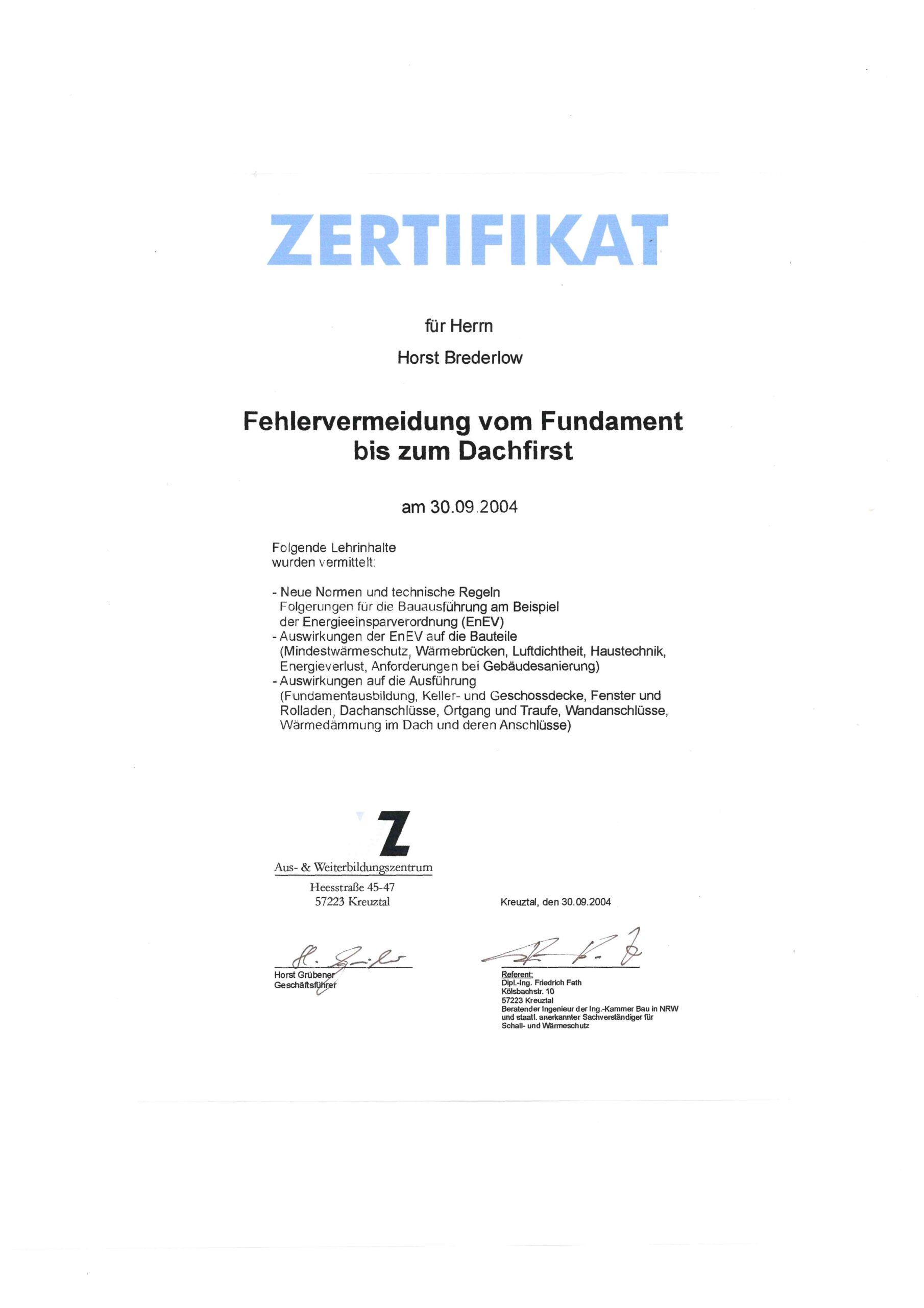Fehlervermeidung