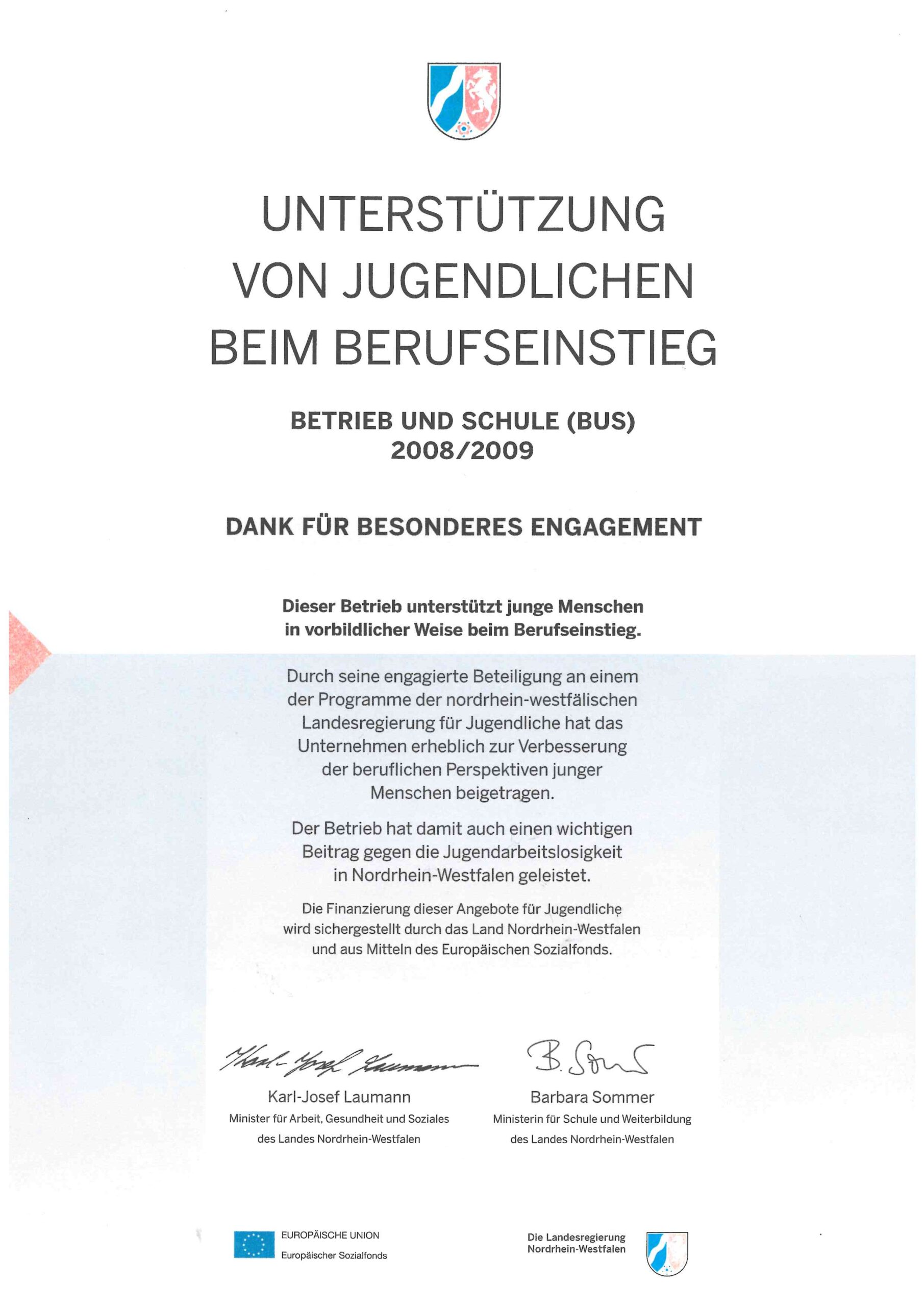 Unterstützung Jugendliche